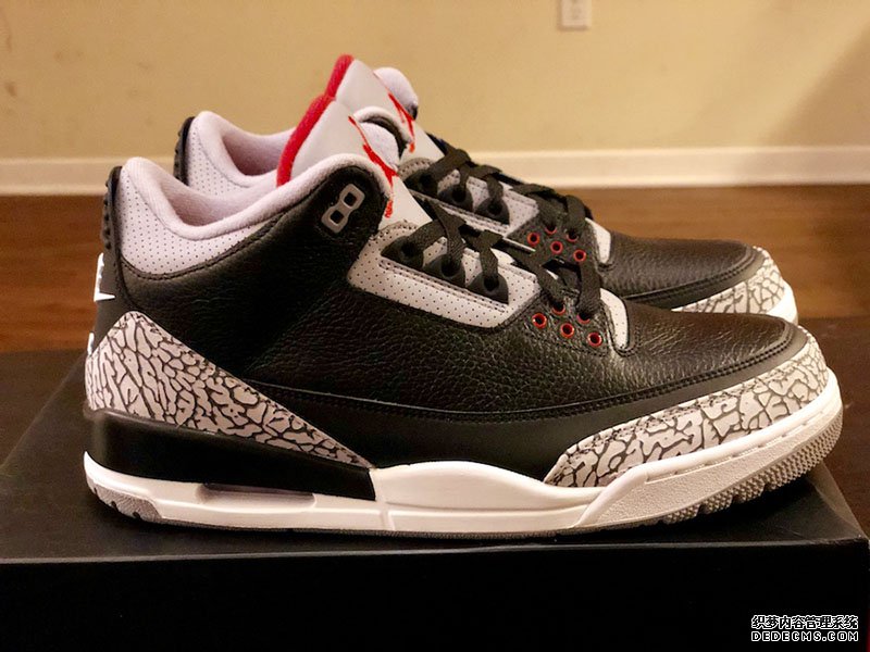 AJ3黑水泥真假对比 AJ3黑水泥2018复刻版鉴定方法